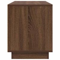 Tv-meubel met LED-verlichting 100x41x50 cm bruin eikenkleur - thumbnail