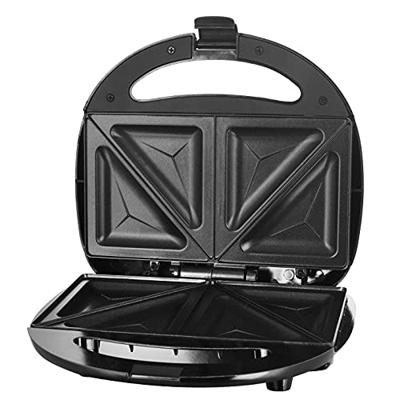 Emerio ST-120889 Tosti-IJzer RVS/Zwart - thumbnail