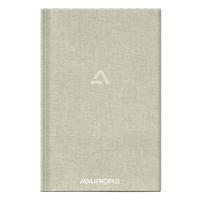 Notitieboek aurora a5 lijn 192 pagina&apos;s 80g grijs - thumbnail