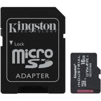 Micro SD kaart met adapter Kingston SDCIT/16GB 16GB 16 GB - thumbnail