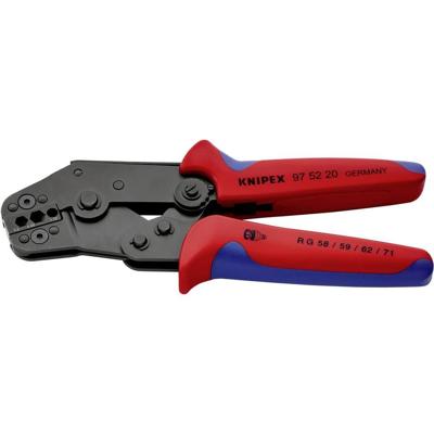 Knipex Krimptang compacte bouwvorm gebruineerd met meer-componentengrepen 195 mm - 975220 Knipex Krimptang compacte bouwvorm gebruineerd met meer-componentengrepen 195 mm - 975220