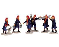 Lemax fireman s/6 kerstdorp figuur type 6 2000 - thumbnail