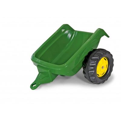 Rolly Toys 121748 RollyKid Trailer Aanhanger John Deere Groen