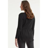 Simply Be high waist skinny tregging zwart - thumbnail