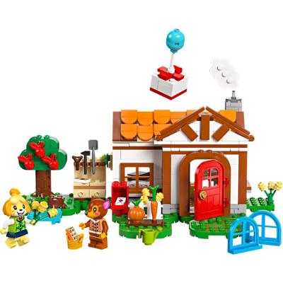 LEGO Animal Crossing Isabelle op visite 77049