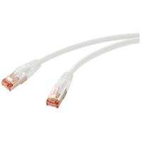 Renkforce RF-5771886 RJ45 Netwerkkabel, patchkabel CAT 6 S/FTP 1.50 m Computer-grijs Halogeenvrij 1 stuk(s) - thumbnail