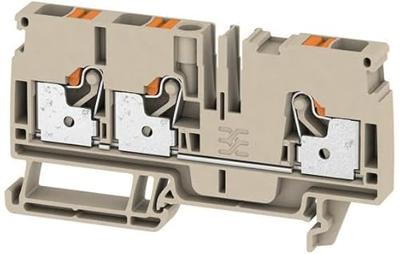 Weidmüller 1991820000 Doorgangsklem 8.1 mm Spanveer Grijs 50 stuk(s)