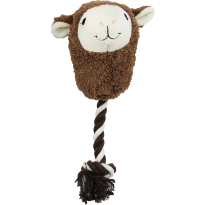 Pawise Alpaca Doll With Rope Pawise Alpaca Doll With Rope