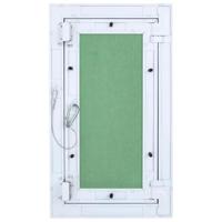 VidaXL Toegangs paneel groen en zilver 20 x 35 cm - thumbnail