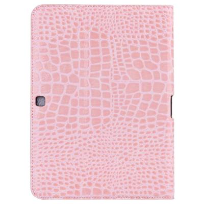 krokodil structuur lederen hoesje met houder voor Samsung Galaxy Tab 4 10.1 / SM-T530 (roze) krokodil structuur lederen hoesje met houder voor Samsung Galaxy Tab 4 10.1 / SM-T530 (roze)