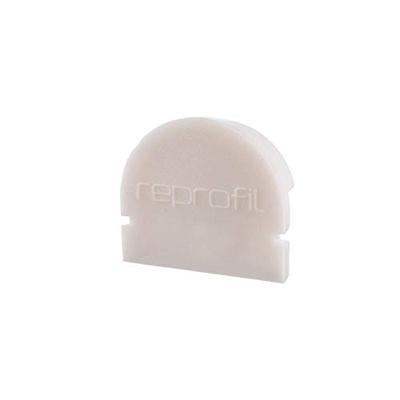 Deko Light 979510 Endkappe R-AU-01-12 Set 2 Stk, Weiß Profieleindkap Kunststof (l x b x h) 18 x 6 x 14.5 mm 1 stuk(s)