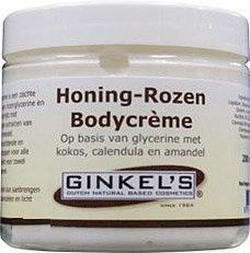 Ginkel's Bodycreme honing rozen 200 Milliliter