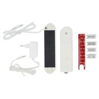 SmartLife Gordijnrobot | Kabelsysteem | Paneelgordijnen / Rolgordijnen / Vouwgordijnen | Solar Powered / USB Gevoed | 2000 mAh | Bluetooth® | Wit - thumbnail