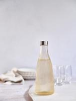 Cosy & Trendy Waterkaraf Atla met RVS Dop - Glas - Sparkling Champagne - 1 liter - thumbnail
