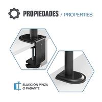 TV houder iggual IGG318287 17"-32" - thumbnail