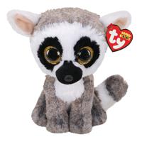 TY beanie boos ringstaartmaki knuffel linus 24 cm - thumbnail