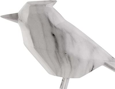 Statue Bird Large Polyresin Marble