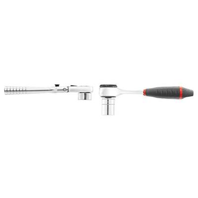 Facom Doorsteekratel 1/4" met 180° Flex Kop - R.180HX