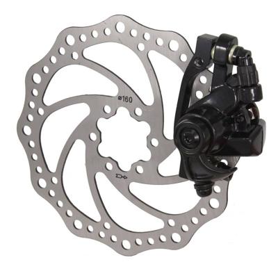 VWP Mechanische schijfremset dm33 160 mm voor + achter