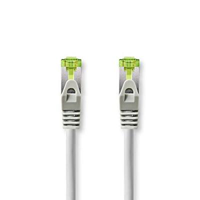 Nedis ccbw85420gy50 cat7-kabel s/ftp rj45 male rj45 male 5.0 m rond lszh grijs window box