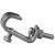 Eurolite EUROLITE TH-16 Theatre Clamp silver