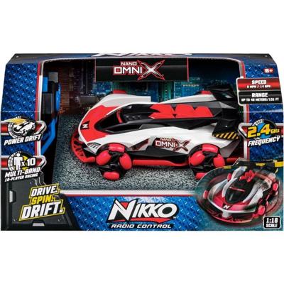 Nikko RC Nano Omni X 1:18 Rood/Wit
