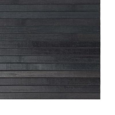 Vloerkleed rechthoekig 100x300 cm bamboe grijs - thumbnail