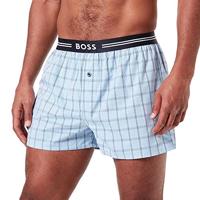 Boss Boxers wijd 3-pack blue - blauw - thumbnail