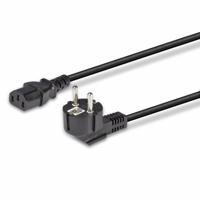 Lindy 30336 3m CEE7/7 Schuko C13 coupler Zwart electriciteitssnoer - thumbnail