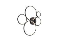 Trio Design plafondlampRondo 5-rings - 622610532 - thumbnail