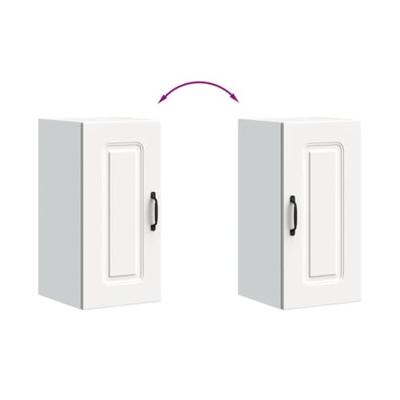 Keukenwandkast Kalmar bewerkt hout wit