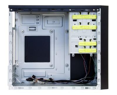 Chieftec CT-01B-OP Mini-tower PC-behuizing Zwart