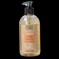 Marius Fabre Zeep sinaasappel-kaneel met pomp 400 Milliliter - thumbnail