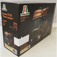 Italeri 3897 Scania R730 V8 Black Amber Vrachtwagen (bouwpakket) 1:24 - thumbnail