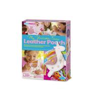 4M maak je eigen leren eenhoorn etuitje - thumbnail