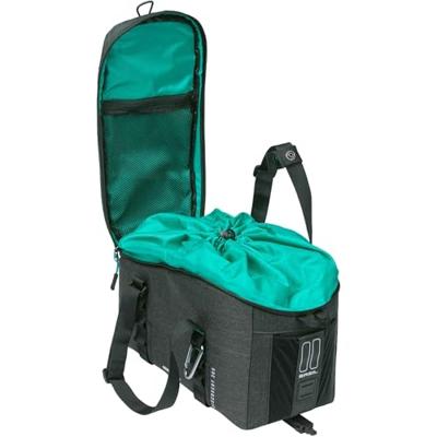 Bagagedragertas Basil Discovery 365D MIK 9 liter 34 x 16 x 18 cm - zwart