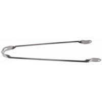 Spatbordstang 28sp grijs pad 6mm - thumbnail