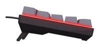 Trust gxt 867 acira 60% mini mechanisch gaming toetsenbord (zwart, us lay-out (qwerty), outemu red, 60%, rgb) - thumbnail