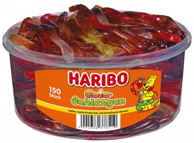 Haribo - Cola Slangen - 150 stuks