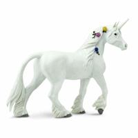Safari speelfiguur Unicorn meisjes 13,8 cm wit - thumbnail