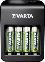 Varta batterijlader LCD Plug Charger+, inclusief 4 x AA batterij, op blister - thumbnail
