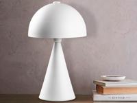 Tafellamp MUSHROOM 1 lamp wit - thumbnail