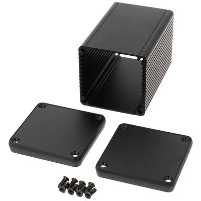 Hammond Electronics 1455CS802BK 80 x 54 x 54 Aluminium Geëxtrudeerd Zwart 1 stuk(s) Hammond Electronics 1455CS802BK 80 x 54 x 54 Aluminium Geëxtrudeerd Zwart 1 stuk(s)
