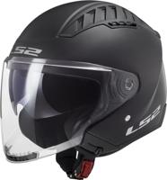 LS2 jethelm "of600 copter ii solid" helmet copter ii soli black matt gr. xxl - thumbnail