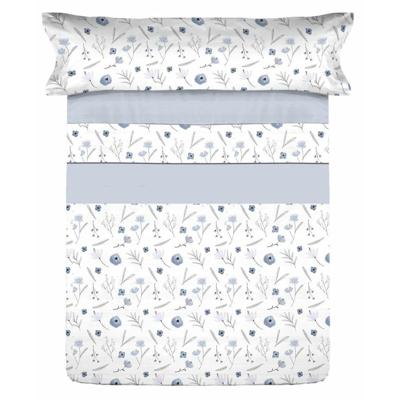 Beddengoedset Tejidos Reina Blauw Bed van 105