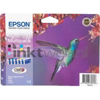 Inktcartridge Epson T0807 zwart + 5 kleuren - thumbnail