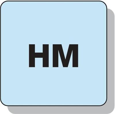 Promat/Tecwerk Stiftfrees | RBF | d. 3 mm koplengte 12 mm schacht-d. 3 mm | hardmetaal | vertanding kruis - 4000868315