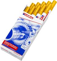 Paintmarker edding 8750 industrie 2-4mm geel | 10 stuks - thumbnail