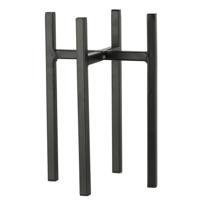 Plantenstandaard Ascot Metaal Zwart H.25cm - thumbnail