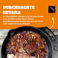 Petromax gietijzeren skillet 2 handvatten 25cm - thumbnail